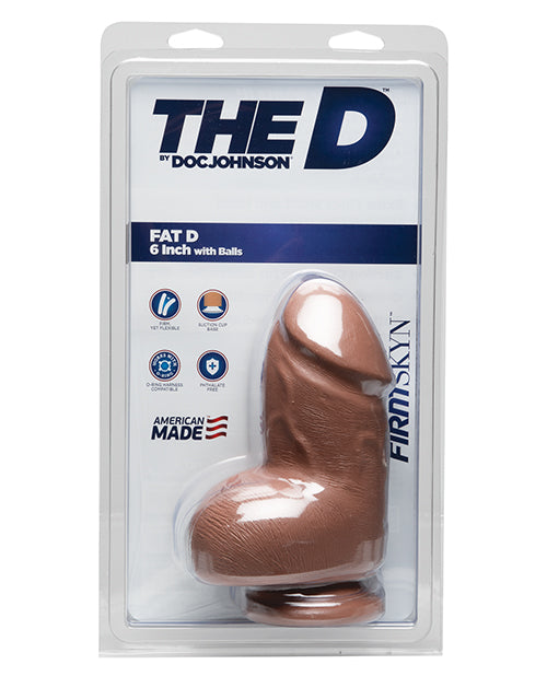 The D 6" Fat D W-balls - Caramel