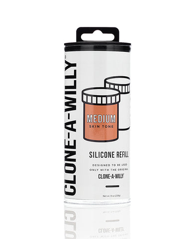 Clone-a-willy Silicone Refill - Medium Tone