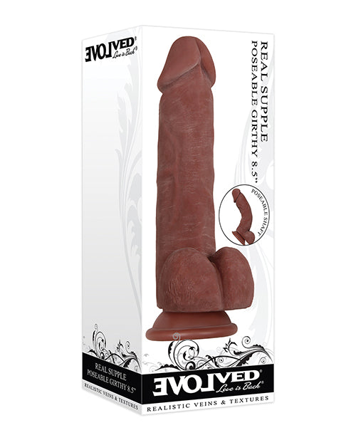 Evolved Real Supple Poseable Girthy - Dark