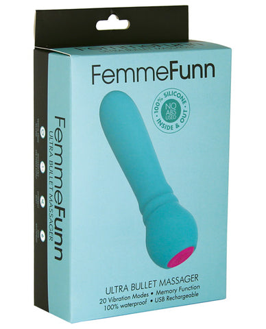 Femme Funn Ultra Bullet Massager - Turquoise