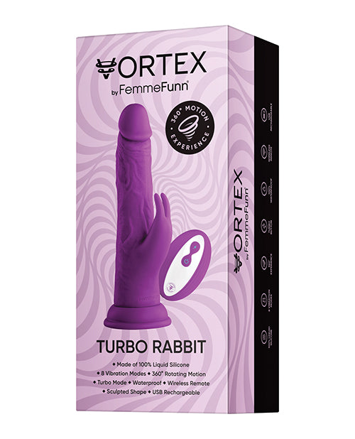 Femme Funn Wireless Turbo Rabbit 2.0 - Purple