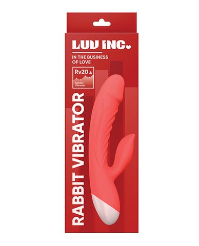 Luv Inc. Rabbit Vibrator - Coral