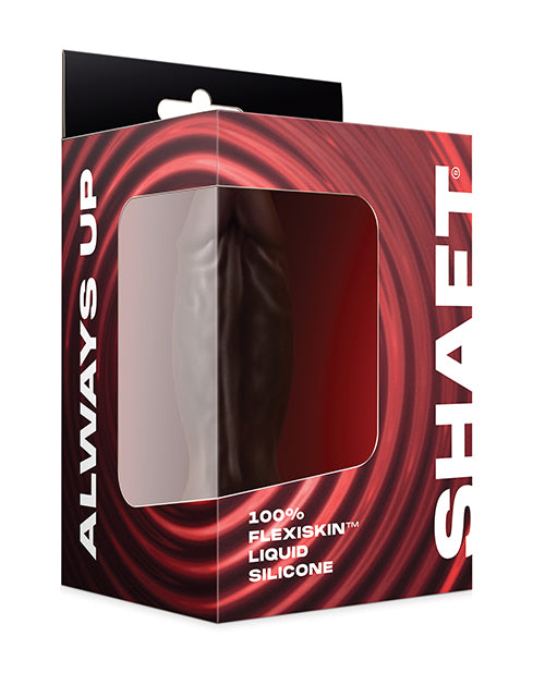 Shaft Flexskin Liquid Silicone Bullet - Mahogany