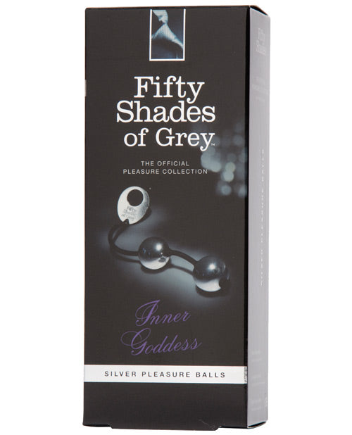 Fifty Shades Of Grey Inner Goddess Silver Metal Pleasure Balls