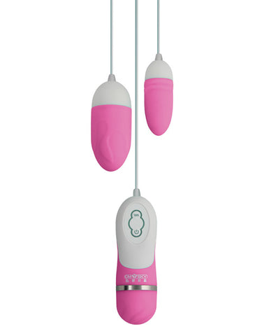 Gigaluv Dual Vibra Bullets - 10 Functions Pink