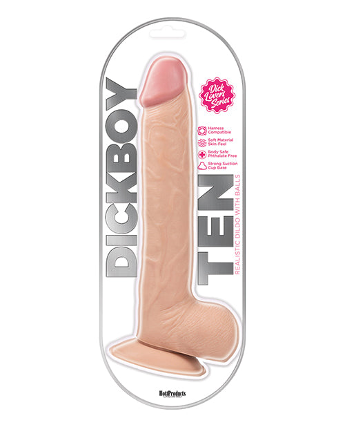 Dick Boy 10" Pvc Dildo