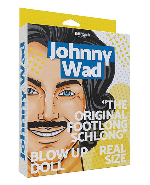 Johnny Wad W/large Penis Blow Up Doll