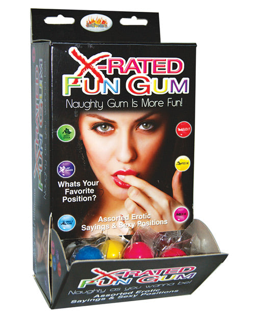 X-rated Fun Gum - Display Of 90