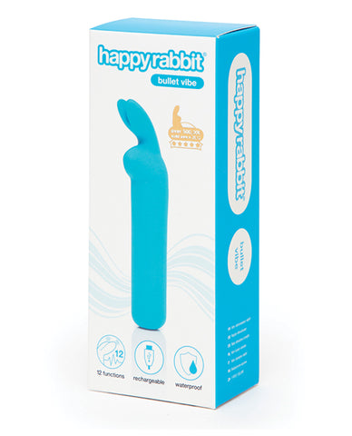 Happy Rabbit Rechargeable Bullet - Blue