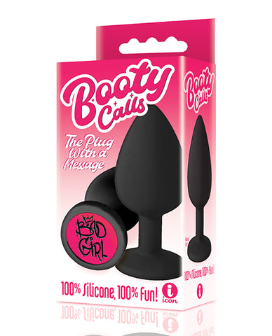 The 9's Booty Calls Bad Girl Plug - Black