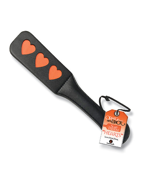 The 9's Orange Is The New Black Slap Paddle - Hearts