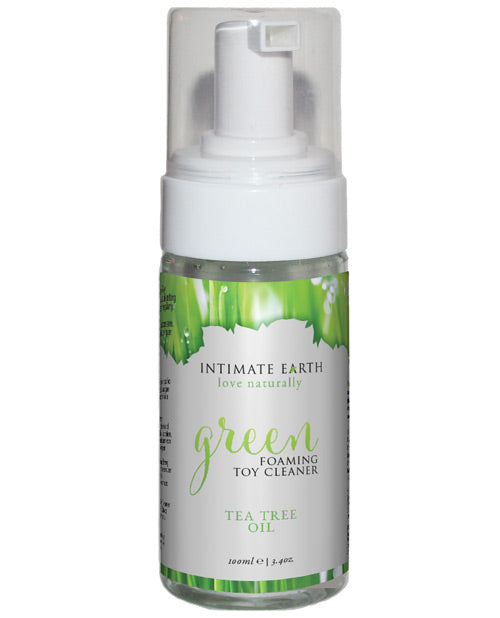 Intimate Earth Green Tea Tree Oil Foaming Toy Cleaner 100ml