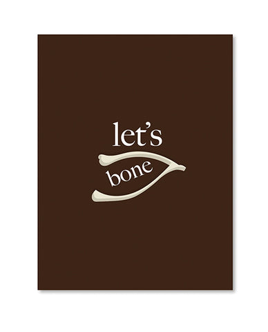 Bone Greeting Card