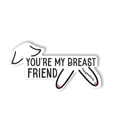 Breast Friend Sticker - Pack Of 3