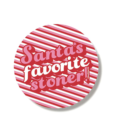 Favstoner Holiday Sticker - Pack Of 3