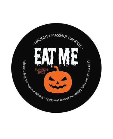 Kama Sutra Mini Massage Halloween Candle - 1.7 Oz Eat Me