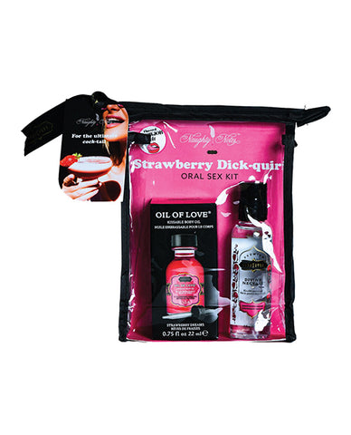 Kama Sutra Strawberry Dick-Quiri Flavored Oral Sex Kit