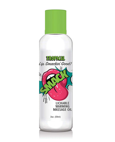 Smack Warming Massage Oil - 2 Oz Tropical