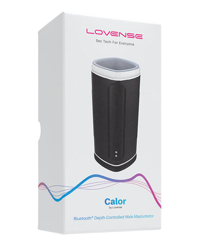 Lovense Calor Compact Heating Masturbator - Black