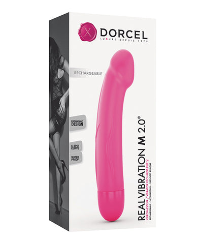 Dorcel Real Vibration S 6" Rechargeable Vibration - Pink