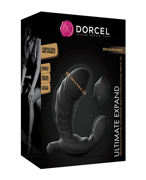Dorcel Ultimate Expand Butt Plug W-remote - Black