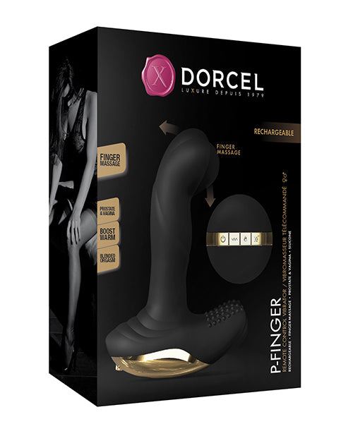 Dorcel P-finger Come Hither - Black-gold