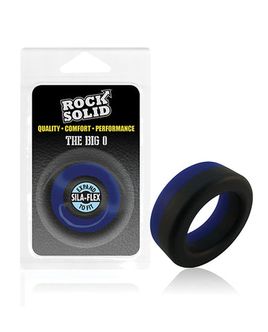 Rock Solid Big O Ring - Black-blue