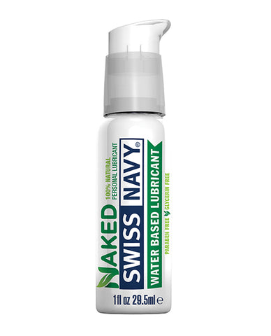 No Eta Swiss Navy Naked All Natural Lubricant - 1oz
