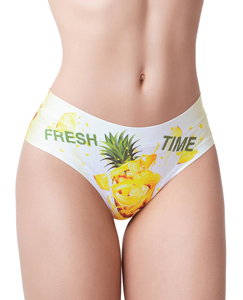 Mememe Fresh Summer Pineapple Printed Slip Lg