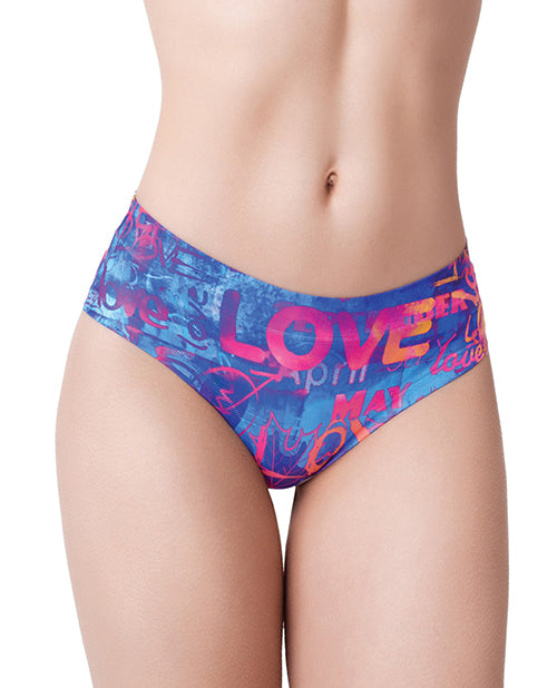 Mememe Love Graffiti Printed Slip Sm