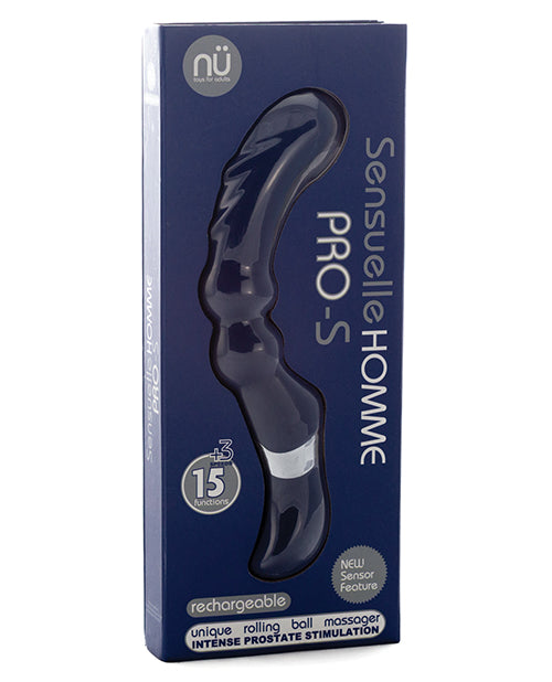 Sensuelle Homme Pro S Prostate Massager - Navy Blue