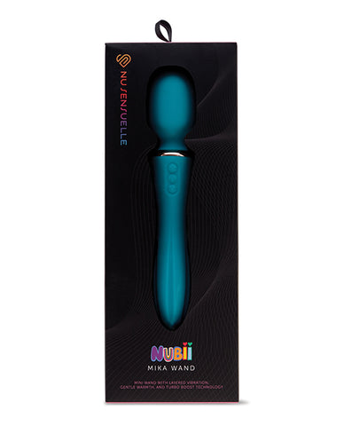 Nu Sensuelle Mika Heating Nubii Mini Wand - Blue