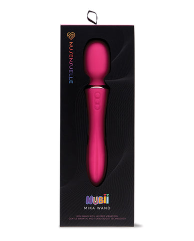 Nu Sensuelle Mika Heating Nubii Mini Wand - Pink