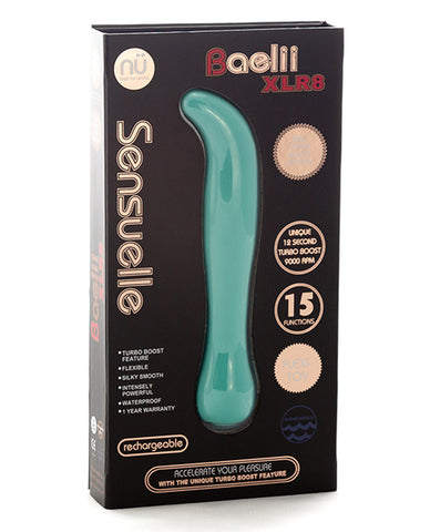 Sensuelle Baelii Flexible G Spot Xlr8 Turbo Boost - Electric Blue