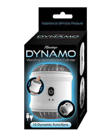 Dynamo Vibrating Masturbator - White