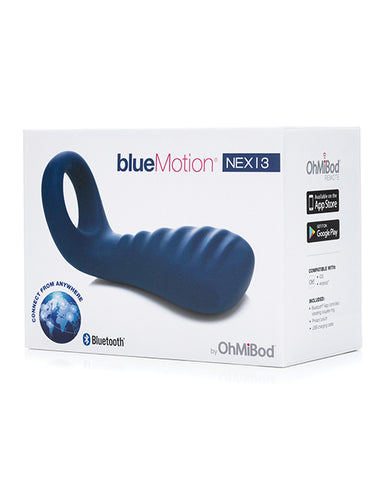 Ohmibod Blue Motion Nex 1 3 Bluetooth Couples Ring - Cobalt Blue