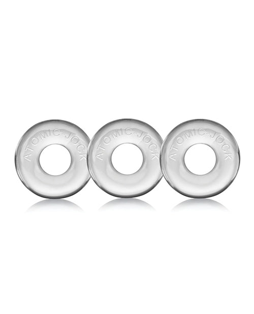 Oxballs Ringer Donut 1 - Clear Pack Of 3