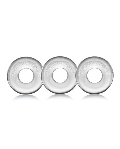 Oxballs Ringer Donut 1 - Clear Pack Of 3