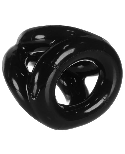 Oxballs Atomic Jock Tri Sport 3 Ring Sling Cockring - Black