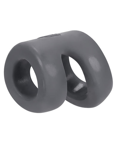 Hunky Junk Connect Cock Ring W-balltugger - Stone