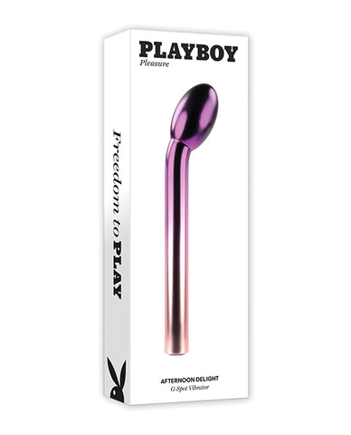 Playboy Pleasure Afternoon Delight G-spot Stimulator - Ombre Chrome