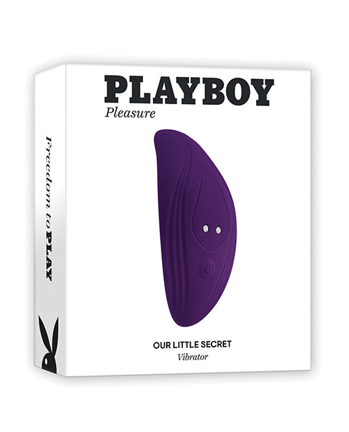 Playboy Pleasure Our Little Secret Panty Vibrator - Purple