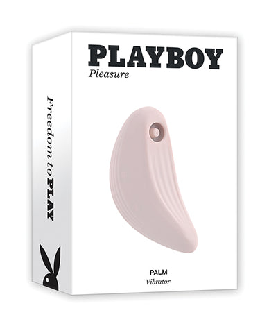 Playboy Pleasure Palm Vibrator - Light Pink