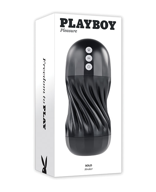 Playboy Pleasure Solo Stroker - Black