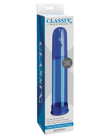 Classix Auto Vac Pump - Blue