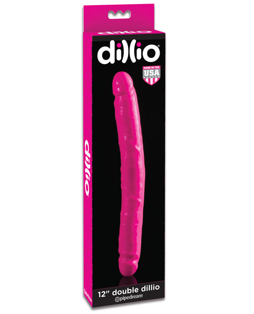 Dillio 12" Double Dillio - Pink