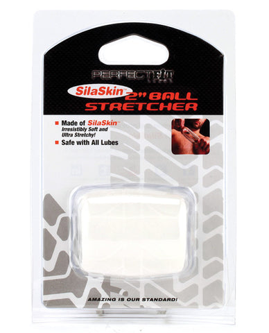 Perfect Fit Silaskin Ball Stretcher - Opaque White