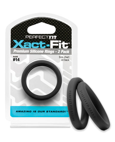 Perfect Fit Xact Fit #14 - Black Pack Of 2