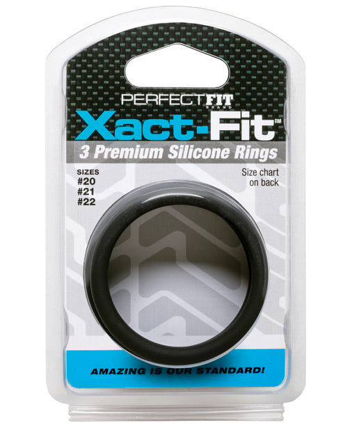 Perfect Fit Xact Fit 3 Ring Kit L-xl - Black