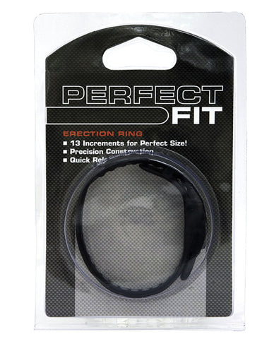 Perfect Fit Speed Shift 17 Adjustments Cock Ring - Black